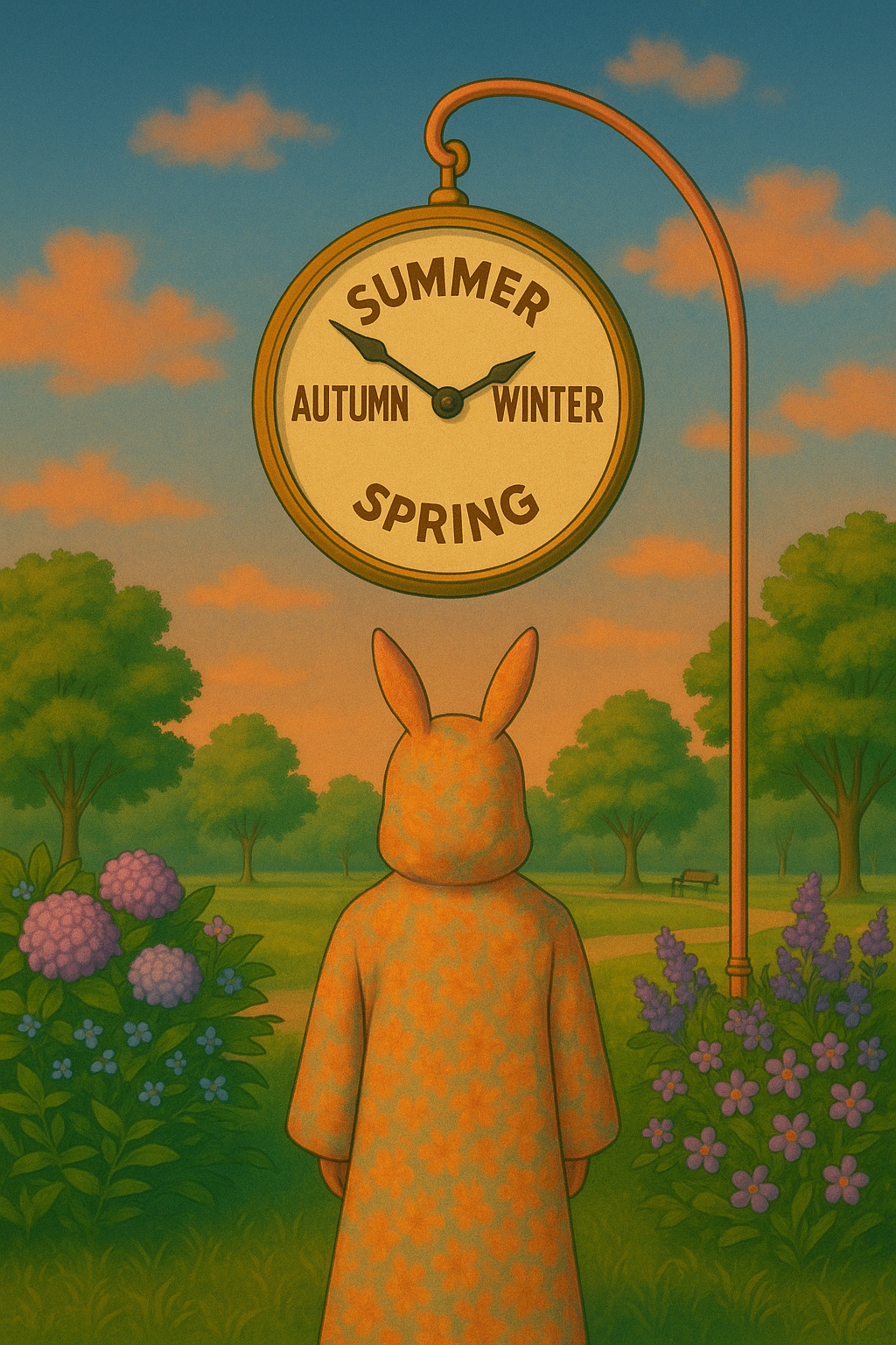 surreal season clock