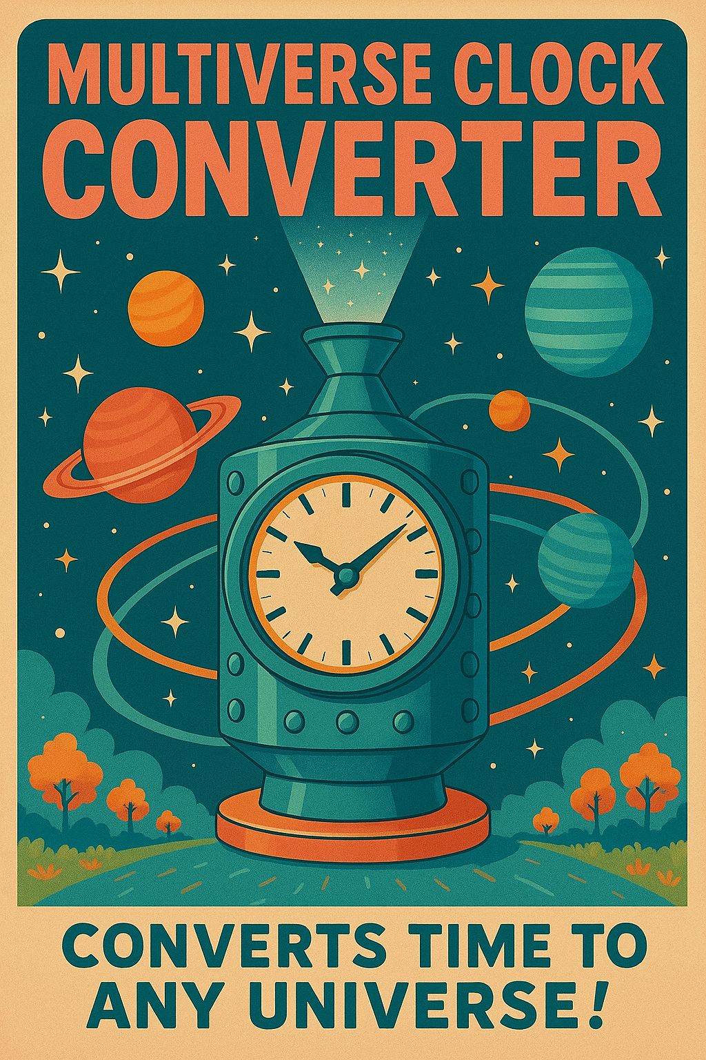 multiverse clock converter, future technology