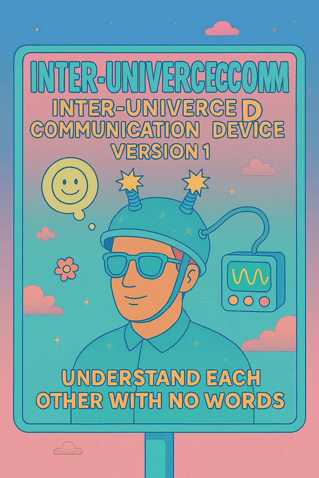 interuniverse communication device surreal design