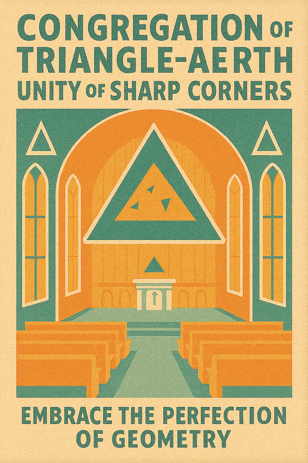 church of surrealistic triangle-aearth